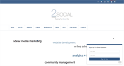 Desktop Screenshot of 2social.ca